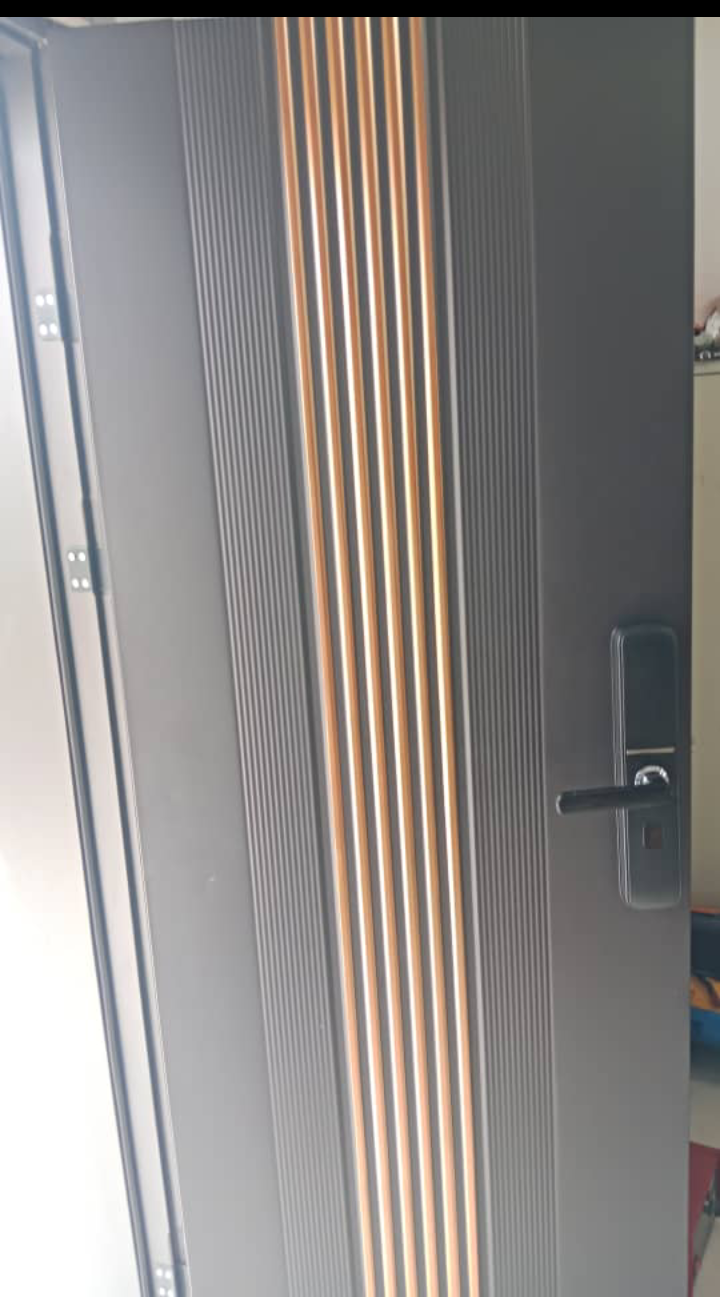 Security door installation
